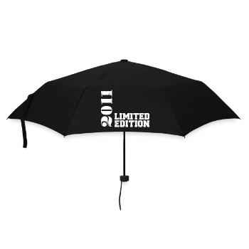 Édition limitée 2011, cadeau d’anniversaire 2011 - Parapluie standard - noir - Devant