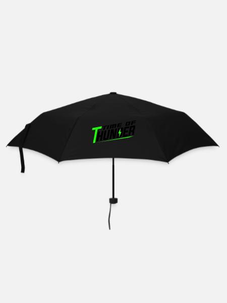 GREEN POWER - Regenschirm (klein) - Schwarz