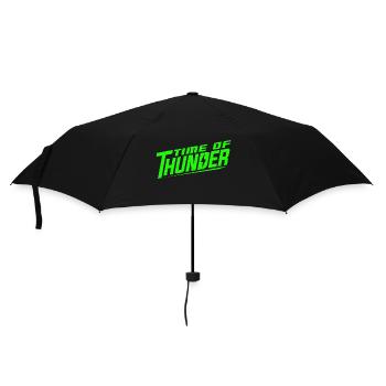 ÉNERGIE VERTE - Parapluie standard - noir - Devant
