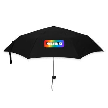 Helsinki Finland Gay Pride - Umbrella (small) - black - Front