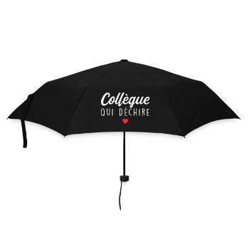Collègue Qui Déchire - Parapluie standard - noir - Devant