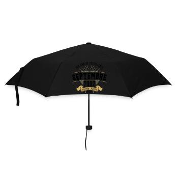 20 Ans Anniversaire Vintage Né(e) Septembre 2002 - Parapluie standard - noir - Devant