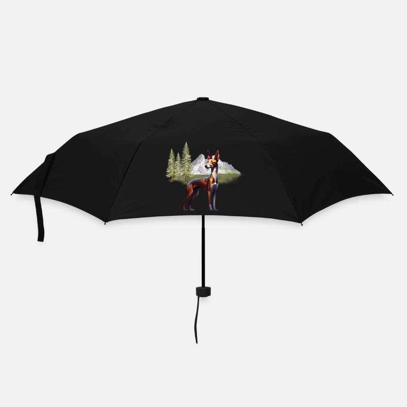 Podenco - Podenko Shirt Motif - Umbrella (small) - black