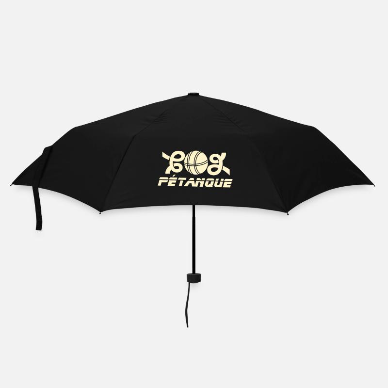 Go Petanque Ball Emblem - Umbrella (small) - black