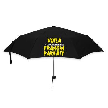 Voilà À Quoi Ressemble Le Frangin Parfait - Parapluie standard - noir - Devant