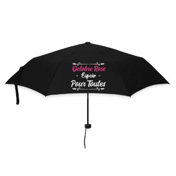 Octobre Rose Espoir Pour Toutes - Parapluie standard - noir - Devant