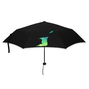 Trinidad and Tobago - Umbrella (small) - black - Front