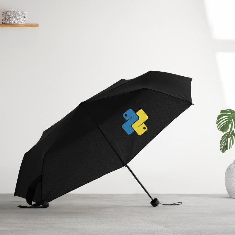 Python Pixelart Regenschirm (klein)