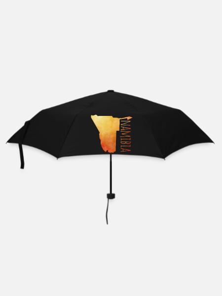 Namibia - Regenschirm (klein) - Schwarz