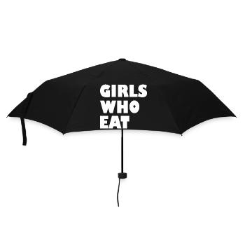 Girls who eat - Umbrella (small) - black - Front