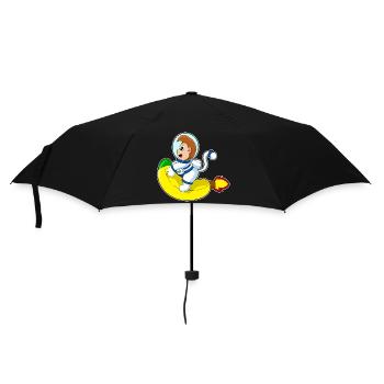Espace des astronautes singes - Parapluie standard - noir - Devant