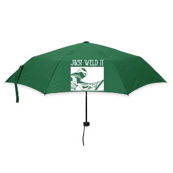 Just Weld It - Umbrella (small) - bottlegreen - Front
