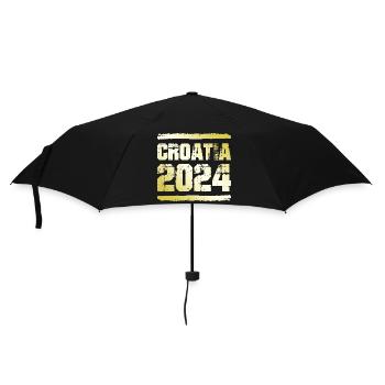 Croatie 2024 Or - Parapluie standard - noir - Devant