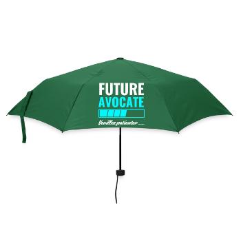 future lawyer - Umbrella (small) - bottlegreen - Front