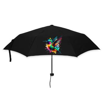 Hummingbird - Umbrella (small) - black - Front