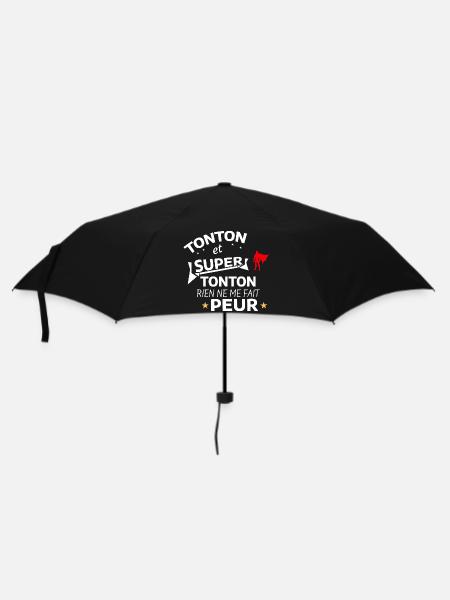 Hommage Humoristique de Super Tonton - Parapluie standard - noir