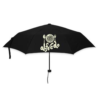 The Only Alfredo- You Need - Umbrella (small) - black - Front