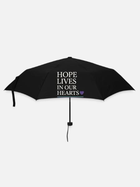 Suicide Loss Remembrance Walk Suicide - Regenschirm (klein) - Schwarz