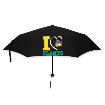 Jardinier amoureux des plantes - Parapluie standard - noir - Devant