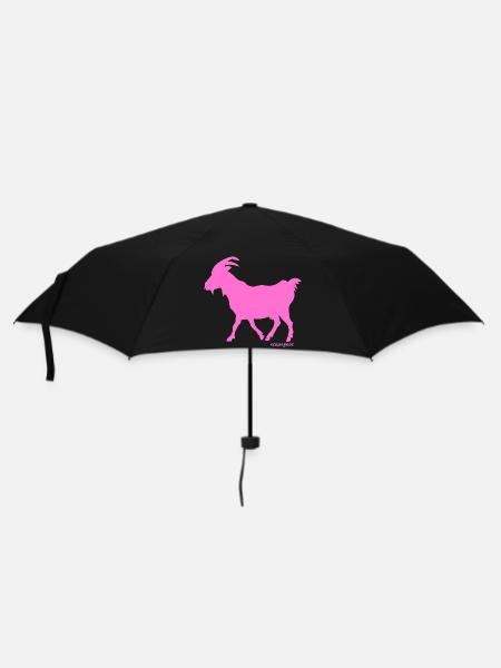 Scapegoat pink - Umbrella (small) - black