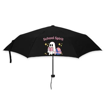 School Spirit Ghost Teacher Halloween - Umbrella (small) - black - Front