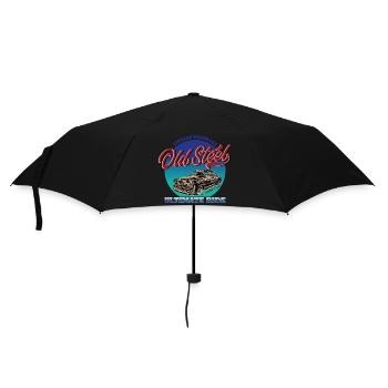 Oldschool Rockabilly Car Vintage - Parapluie standard - noir - Devant