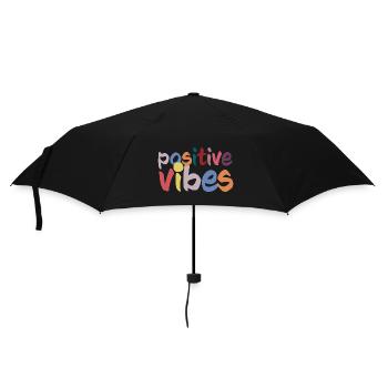 Ondes positives - Parapluie standard - noir - Devant