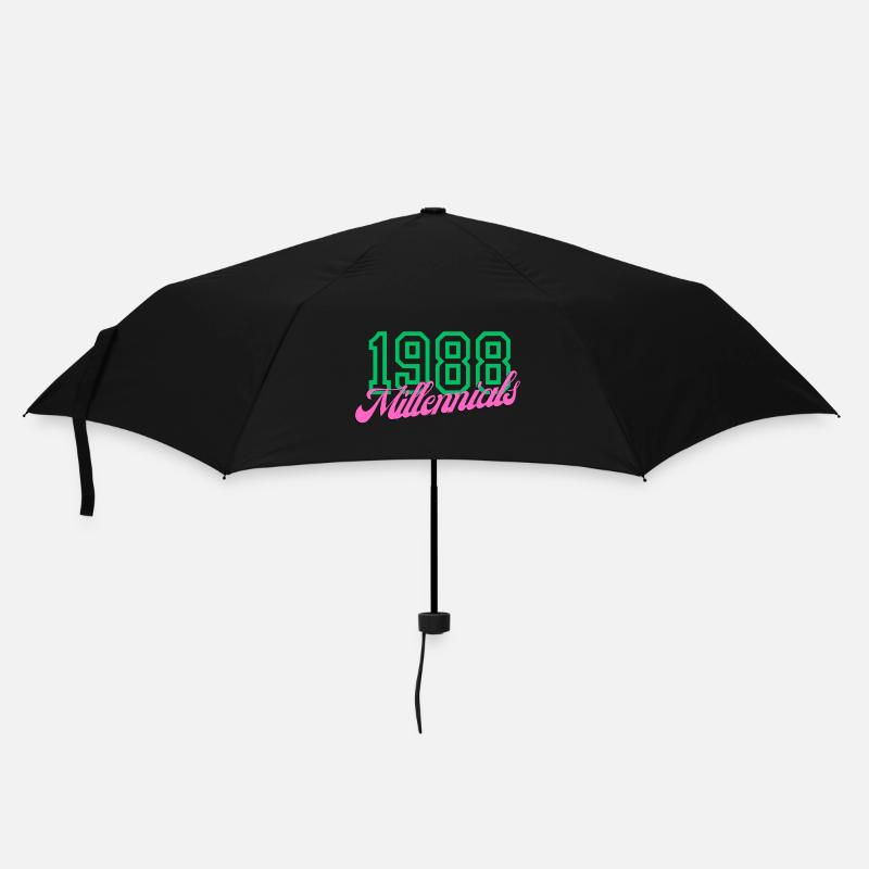 1988 Millennial Digital Keynote Design - Umbrella (small) - black