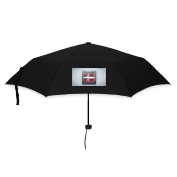 Danmark Neon Quad Panel - Regenschirm (klein) - Schwarz - Vorne