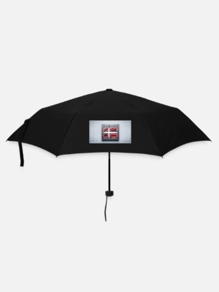 Danmark Neon Quad Panel - Regenschirm (klein) - Schwarz