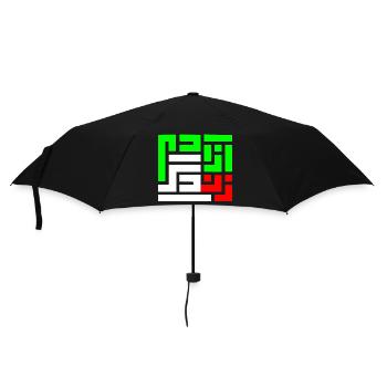 Women life freedom - Umbrella (small) - black - Front