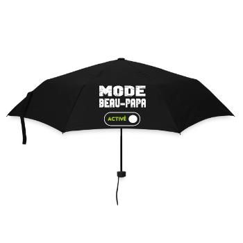 Mode beau-papa activé - Parapluie standard - noir - Devant