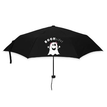 BOOtifil Ghost Hour I Girl Halloween - Umbrella (small) - black - Front