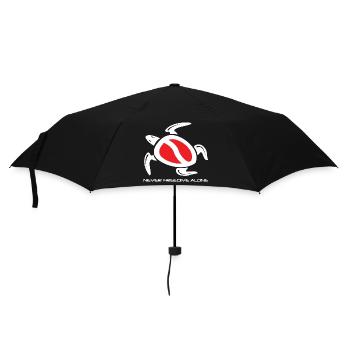freedive turtle - Umbrella (small) - black - Front
