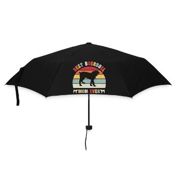 Best Boerboel mom ever dog lovers vintage retro - Regenschirm (klein) - Schwarz - Vorne