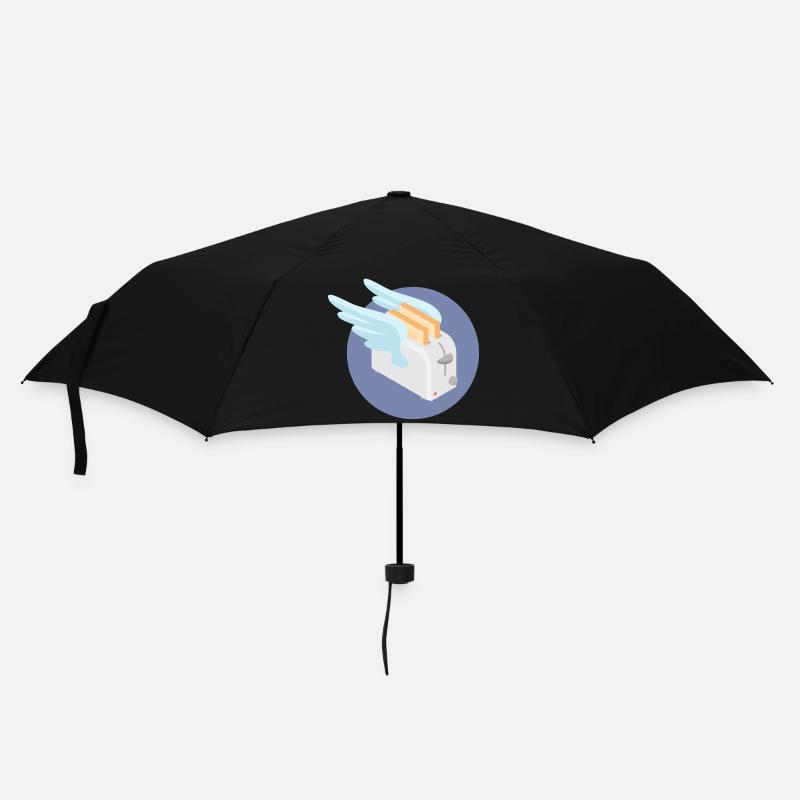 Grille-pain volant - Parapluie standard - noir