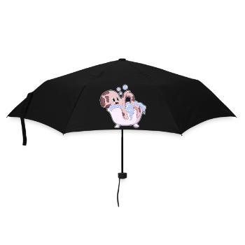 Baignoire Octopus - Parapluie standard - noir - Devant
