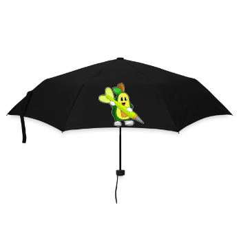 Avocado Dart Dartpfeil - Umbrella (small) - black - Front