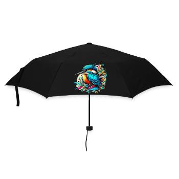Kingfisher - Umbrella (small) - black - Front