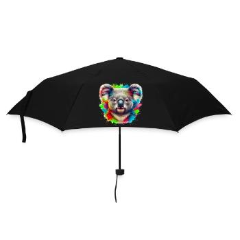 Koala - Parapluie standard - noir - Devant