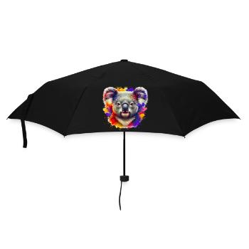 Koala - Regenschirm (klein) - Schwarz - Vorne