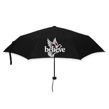 croire - Parapluie standard - noir - Devant