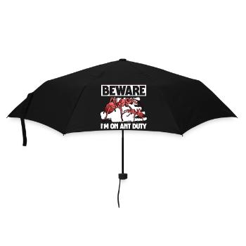 Ameisenzucht Ameisenzüchter Ameisen - Regenschirm (klein) - Schwarz - Vorne