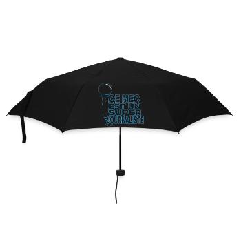 Super Journalist – This guy manages the mic - Umbrella (small) - black - Front