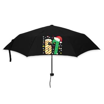 67 Christmas  - Regenschirm (klein) - Schwarz - Vorne