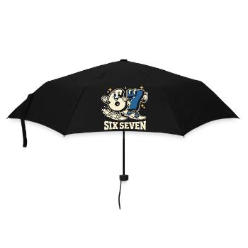 67 Six Seven Snowboard Winter Sports Cadeau - Parapluie standard - noir - Devant