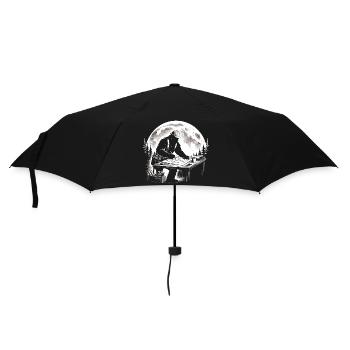 Bigfoot Architect - Umbrella (small) - black - Front
