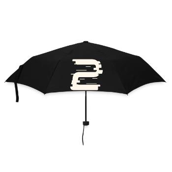 2 - Parapluie standard - noir - Devant