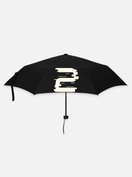 2 - Regenschirm (klein) - Schwarz