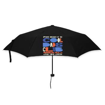 Cool Dads Club - Papa Vatertag Geschenk - Regenschirm (klein) - Schwarz - Vorne